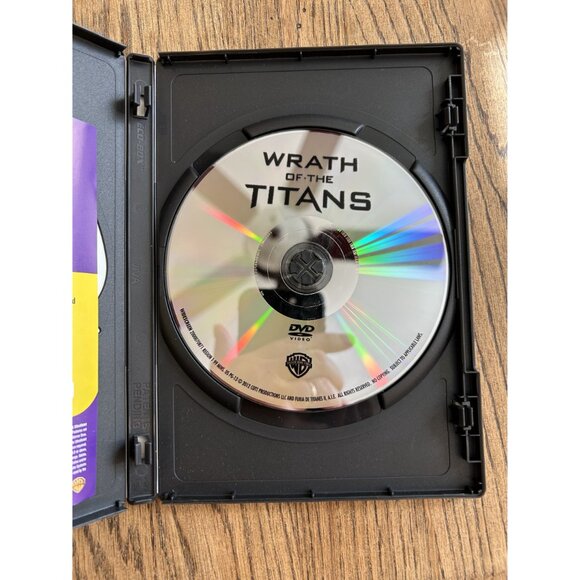 Wrath of the Titans 2012 DVD Action Movie Sam Worthington Liam Neeson Pre-Owned - Picture 2 of 4